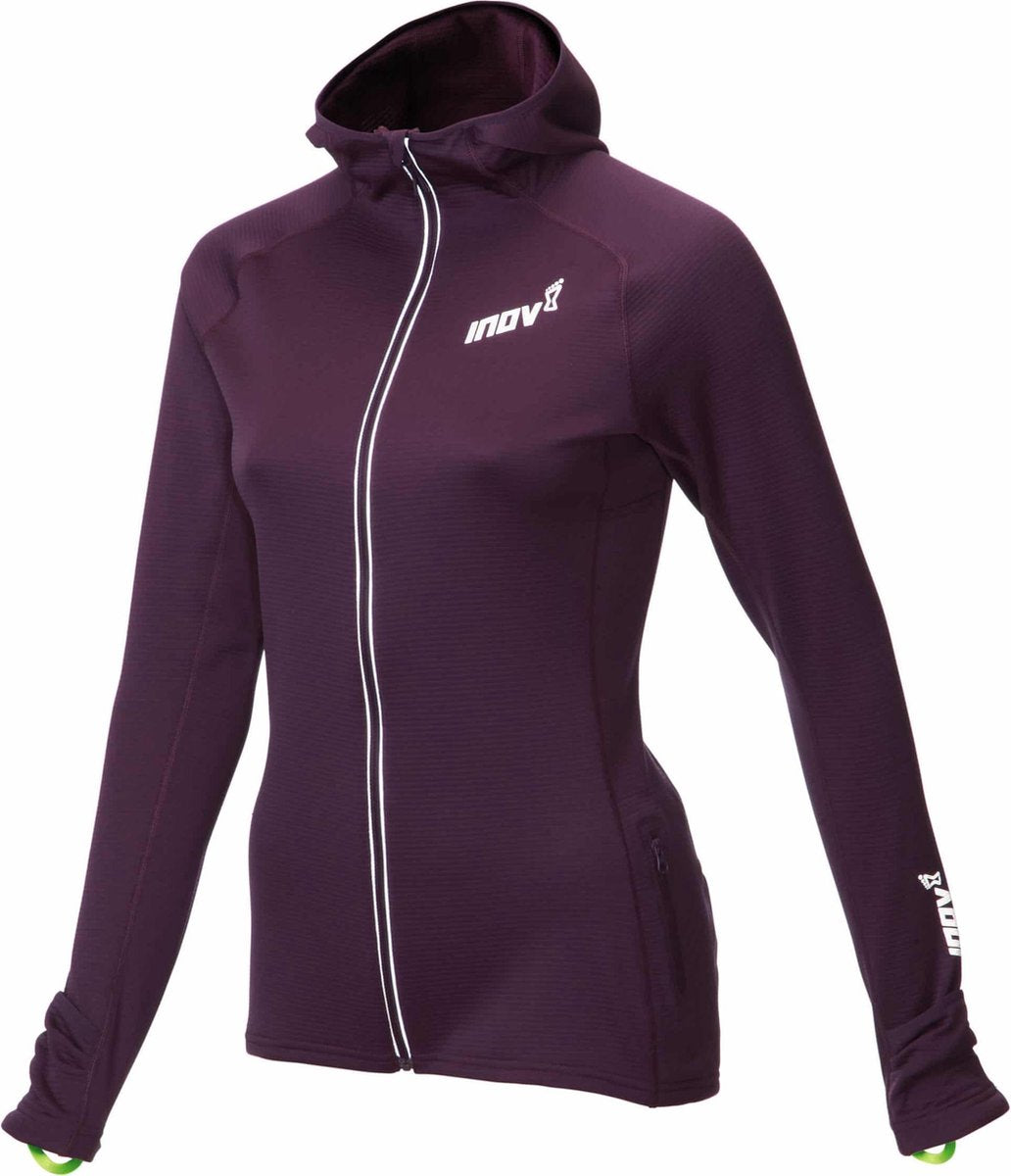 Inov-8 Hoodie Technical Mid Dames Paars Polyester/fleece Mt 34