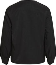 Objeileen L/s V-neck Top Noos 23032114 Black
