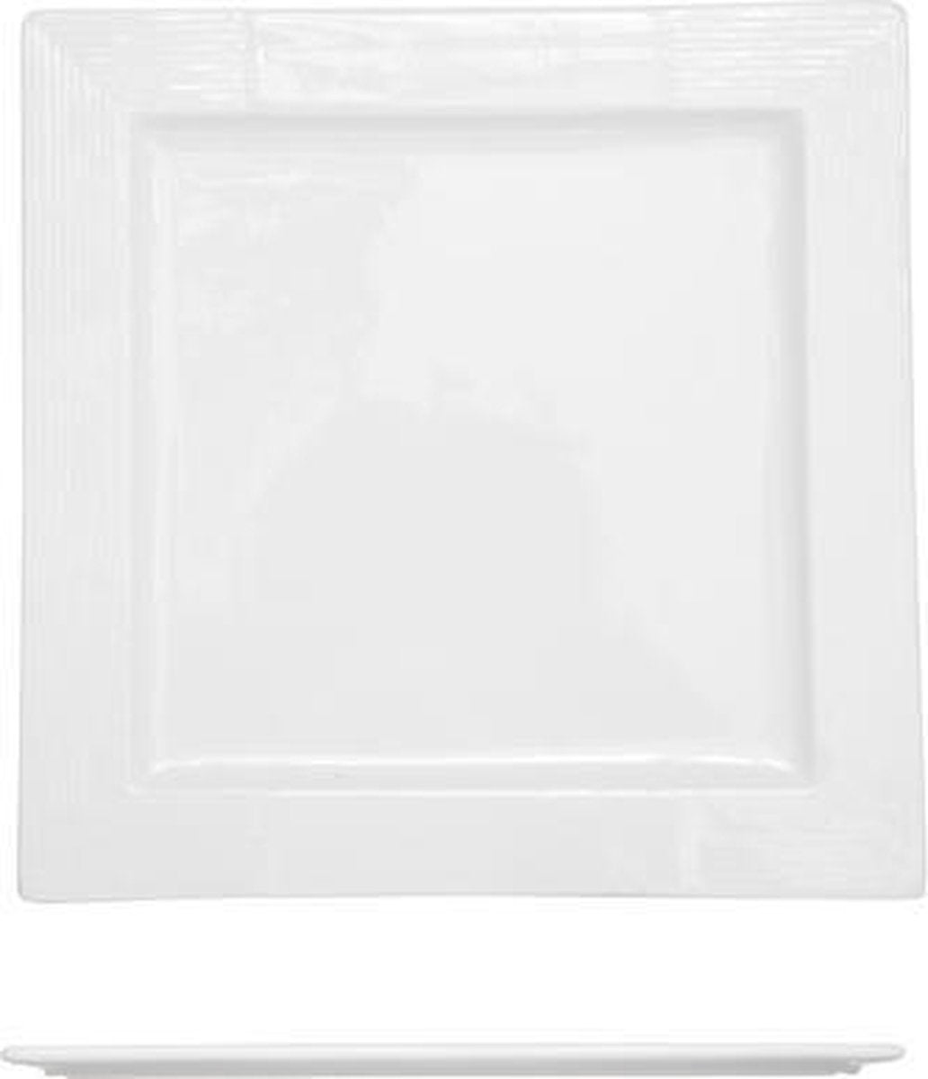 Cosy & Trendy Faro Plat Bord - Vierkant - 15 cm x 15 cm - Set-6