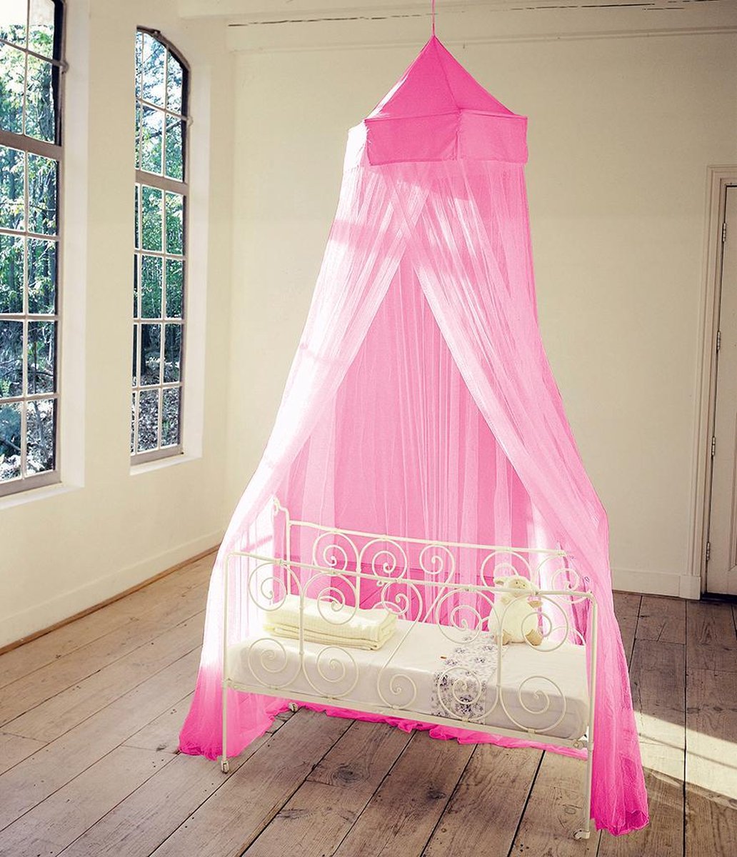 Klamboe - Miguelito muggennet - Fuchsia - One size