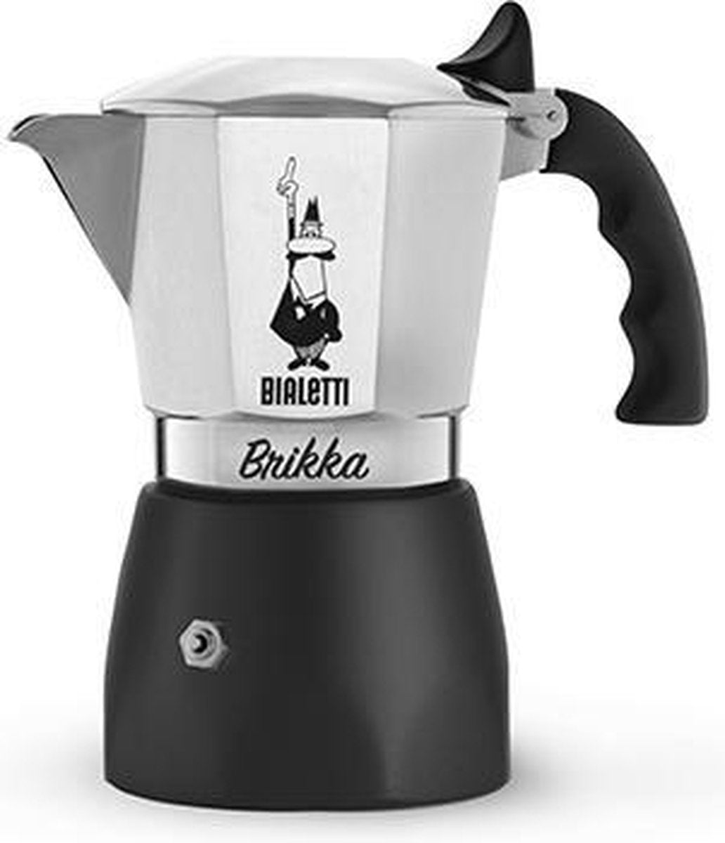 Bialetti New-Brikka-2020 - Koffiemaker - Voor 4 Kopjes en Yourkitchen E-kookboek