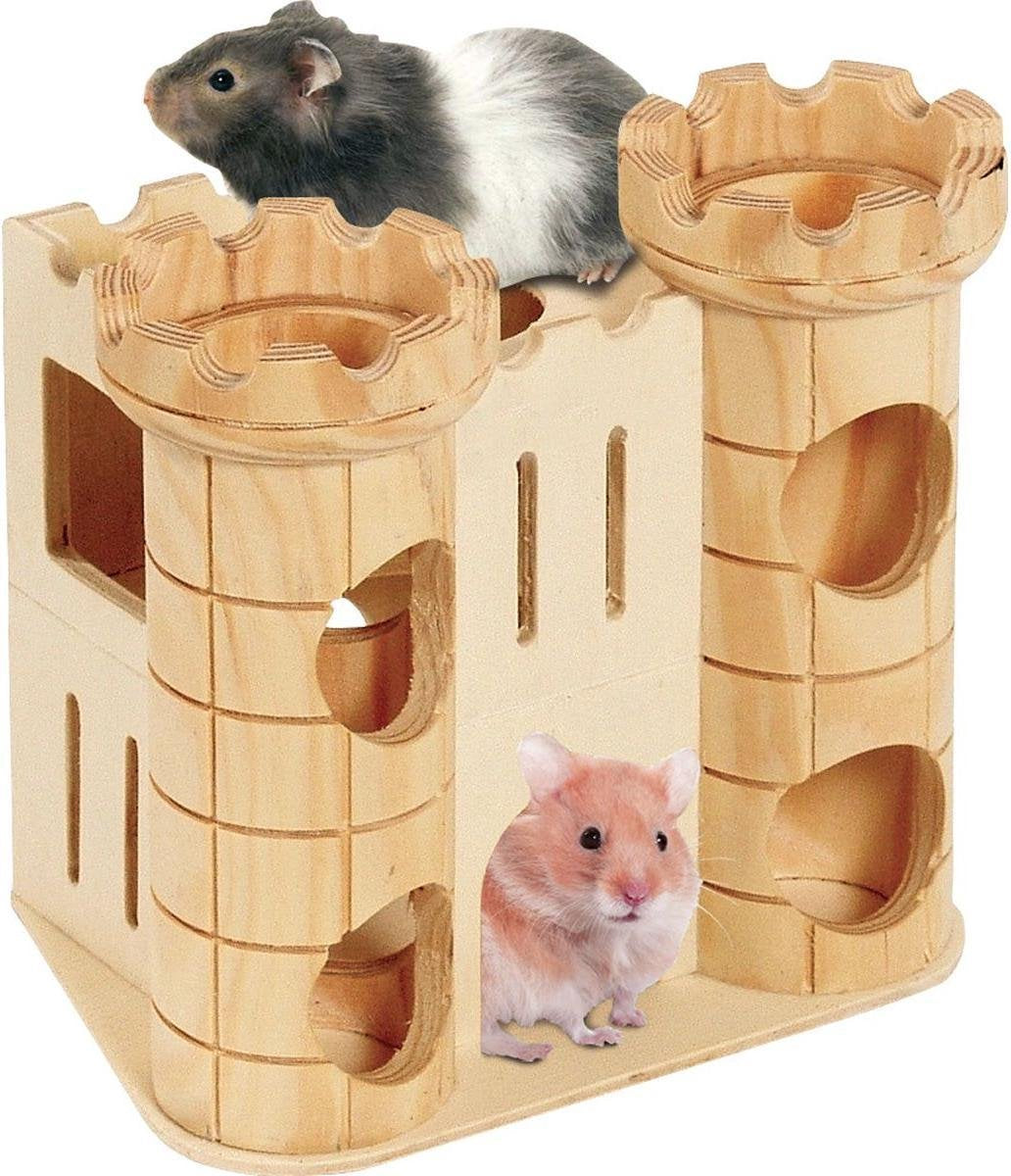 Zooselect Knaagdierspeelgoed Speelhuis Kasteel Robin