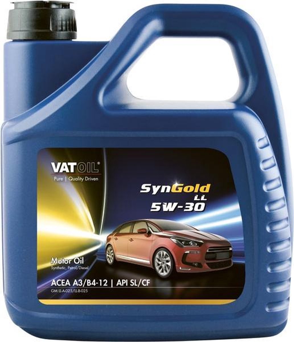 Vatoil Motorolie SynGold  LL 5W-30 - 4 Liter