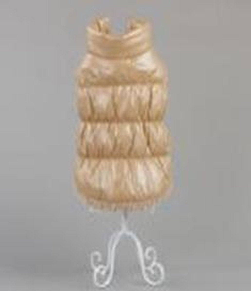 Beige jas met kraag