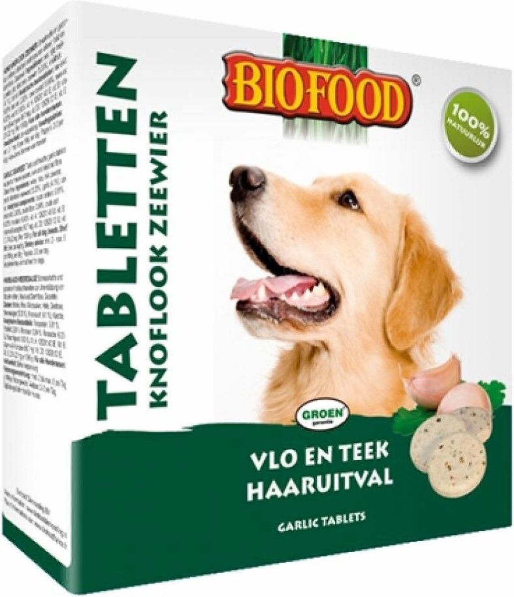 16x Biofood Hondensnoepjes Anti-vlo Zeewier 55 stuks