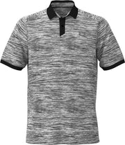 Under Armour Iso-Chill ABE Twist Polo-Wit / Zwart / Zwart - Maat L