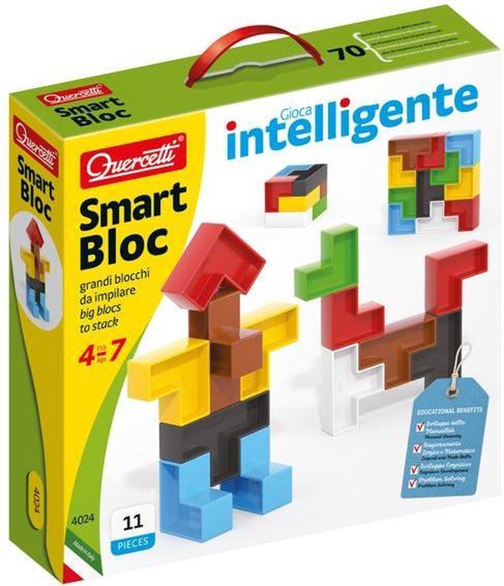 Quercetti Bouwspel Smart Bloc Junior 11-delig