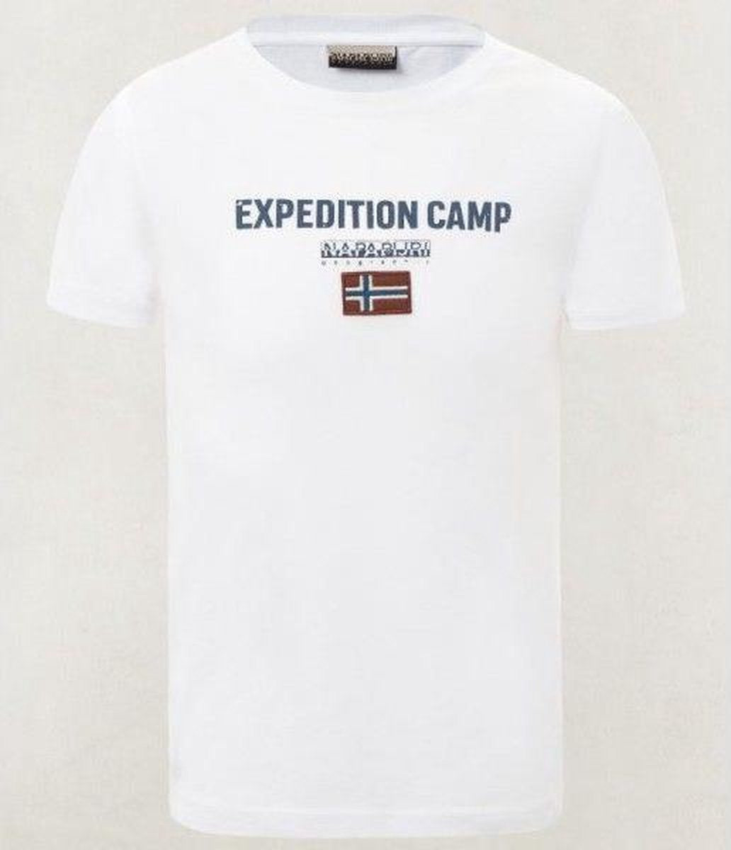Napapijri Kids Sonthe T-shirt Wit Wit 8 jaar/128
