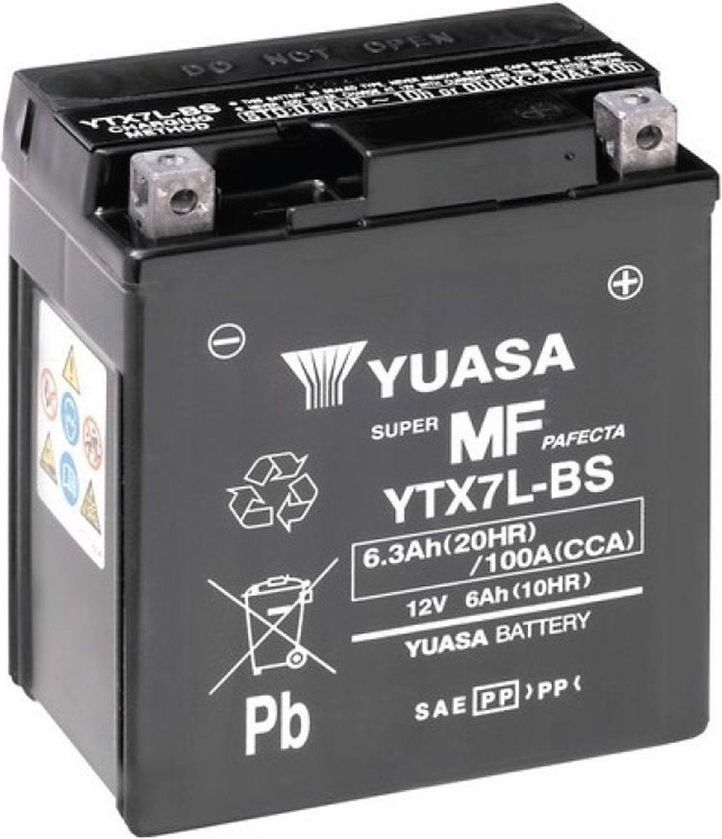 Yuasa Ytx7L-Bs Motoraccu 12 V 4 Ah N/A