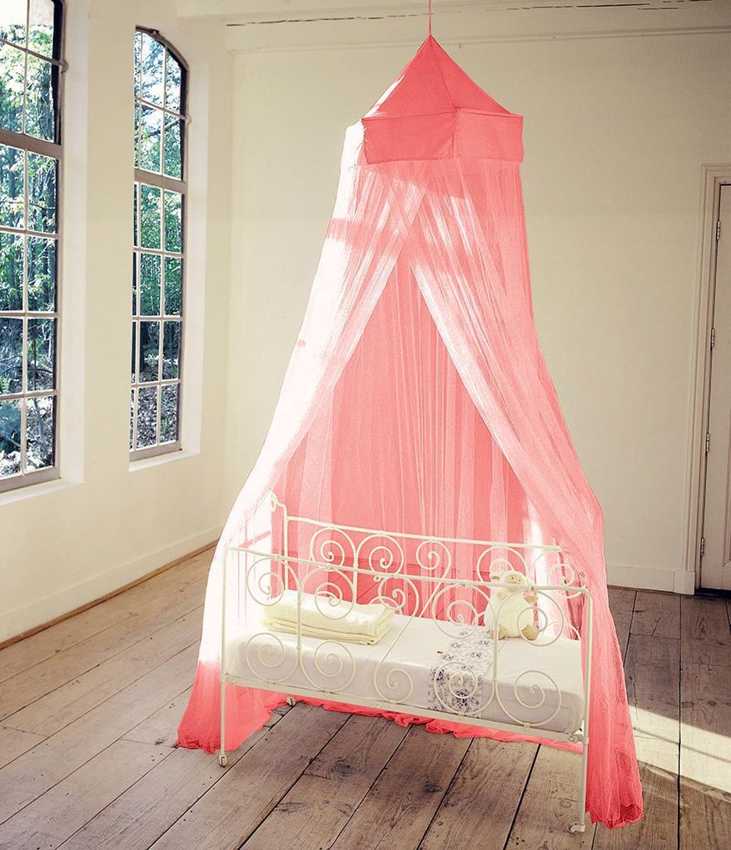 Klamboe - Miguelito muggennet - Calypso coral red - One size