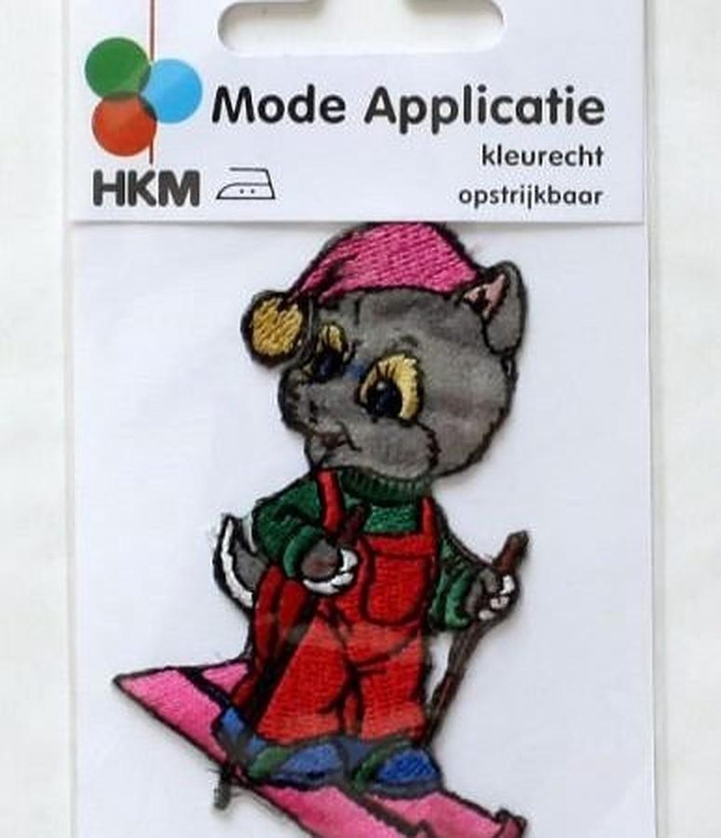 HKM applicatie poesje op ski’s