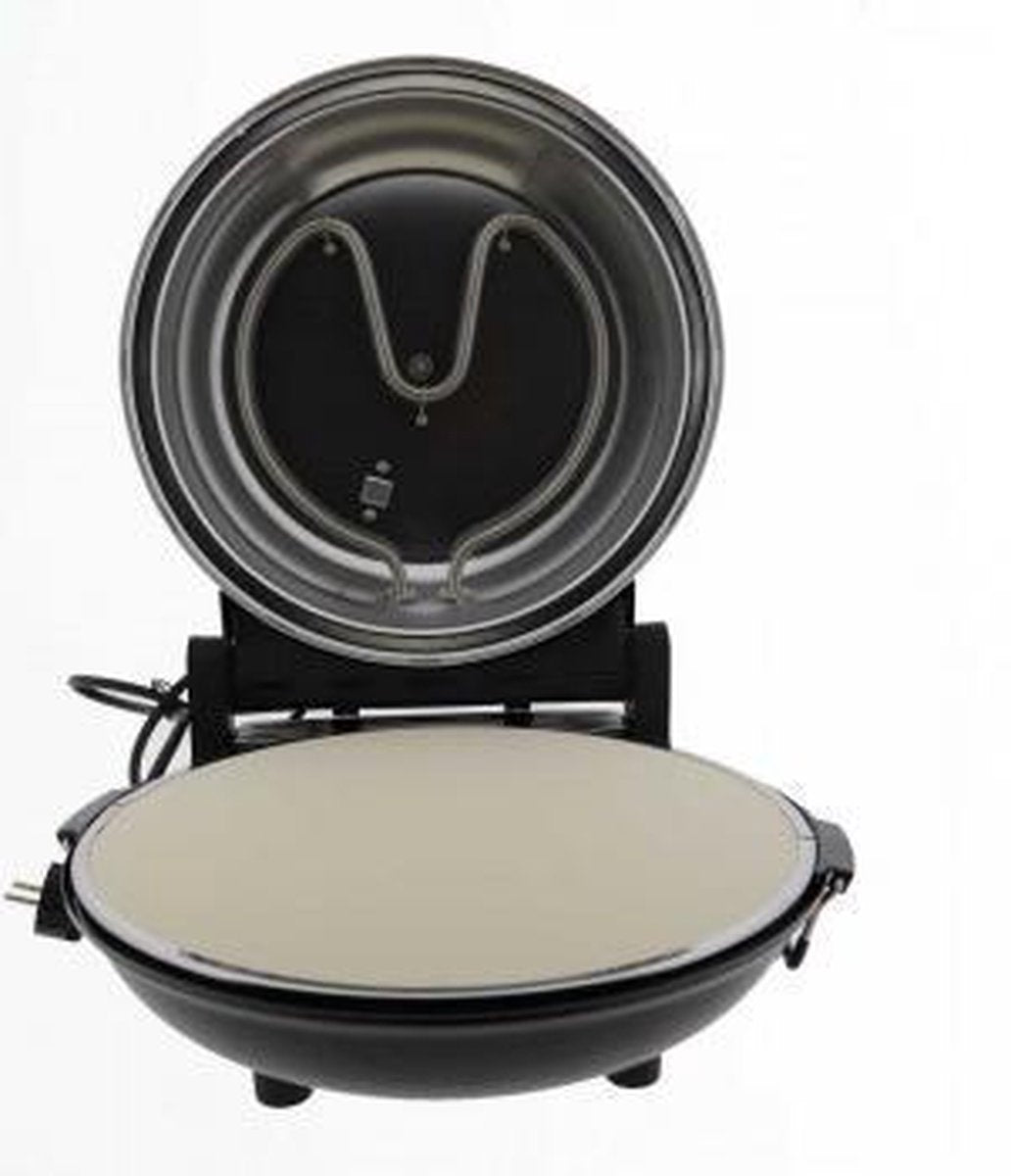 Seranova - multifunctionele pizzamaker - keramische stenen plaat - 23 cm - pizzaoven - 350 ° C