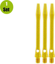 Aluminium Dart Shafts - Goud - Short - (1 Set)