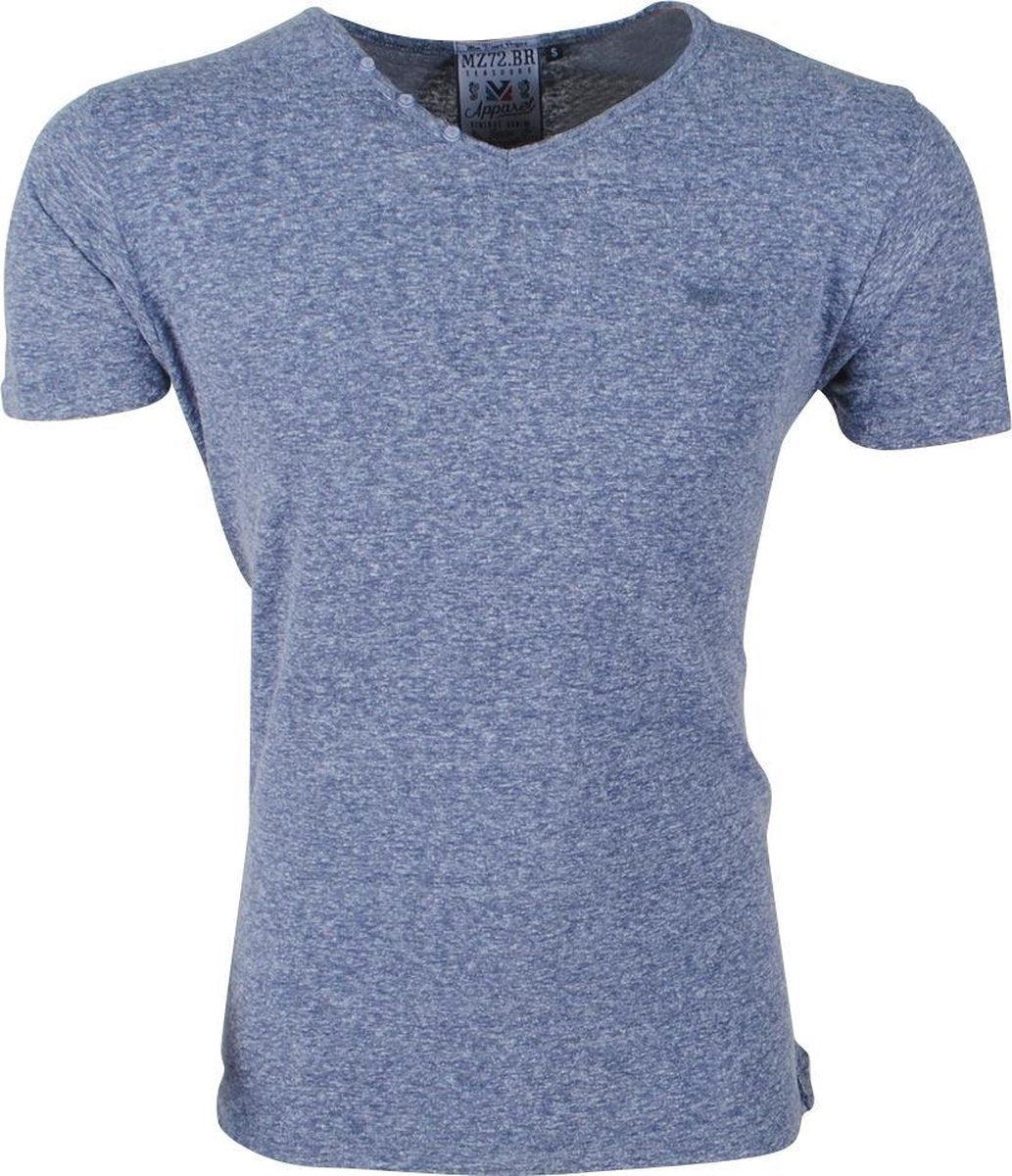MZ72 - Heren T-Shirt - Toocolor Snow - Navy