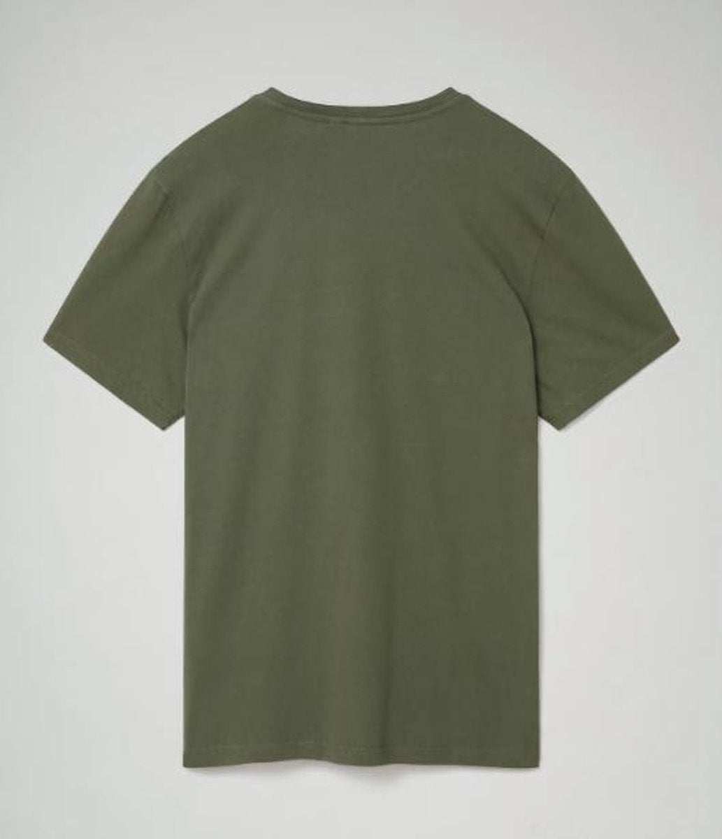 Napapijri T-shirt Ronde Hals Salis Groen (NP0A4EW8 - G2C1)