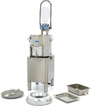 Aardappelschrapmachine - 20 kg Ketel - 400 kg per uur -RVS - Mechanische Bediening - Water Aansluiting - Professionele Aardappelschilmachine - Maxima