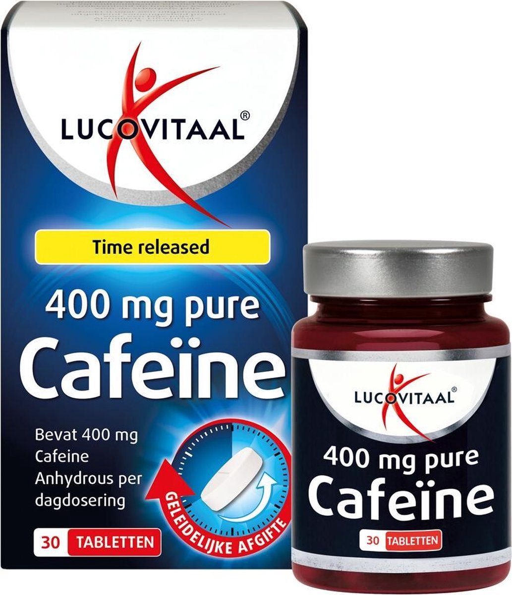 Lucovitaal Cafeïne Pure 400mg