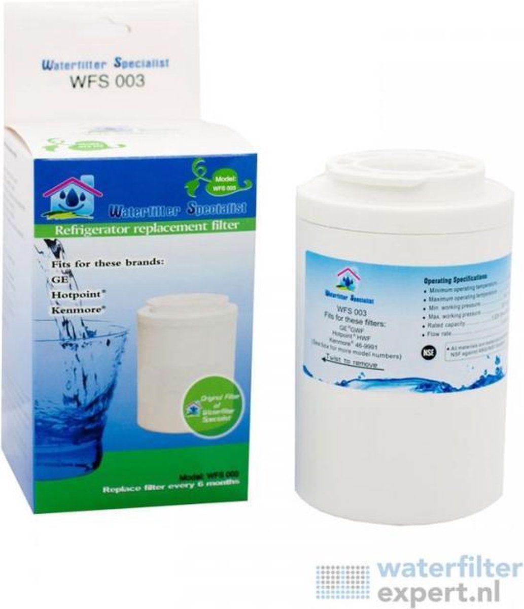 GE MWF waterfilter van WFS-003