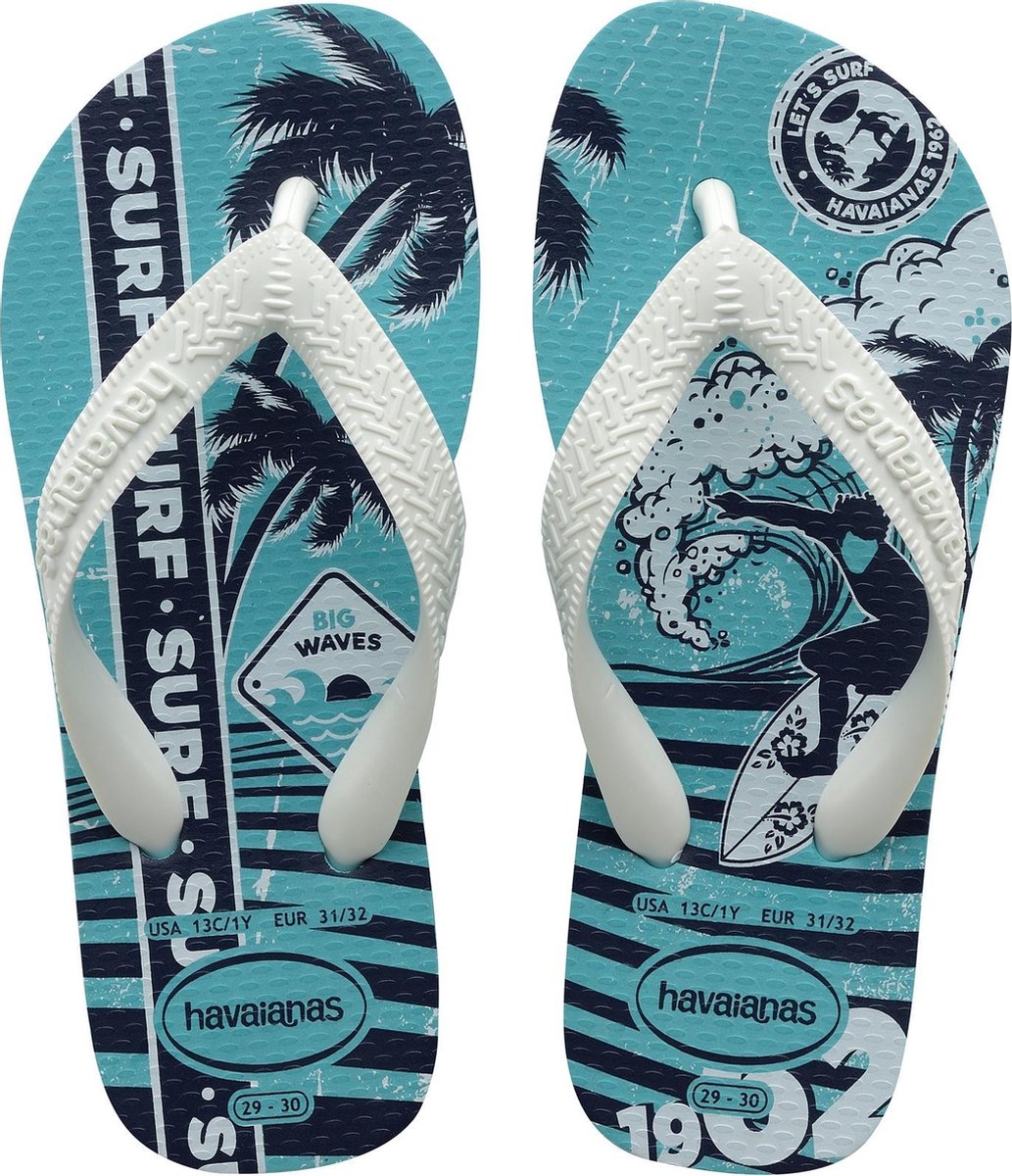 Havaianas Athletic Jongens Slippers - Blue - Maat 31/32