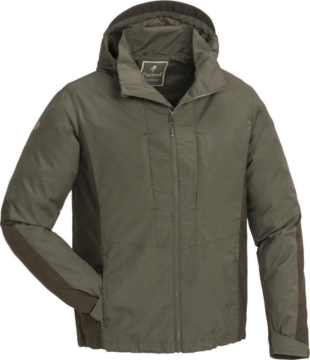 Tiveden TC-Stretch Outdoor Jas Donker Olijfgroen