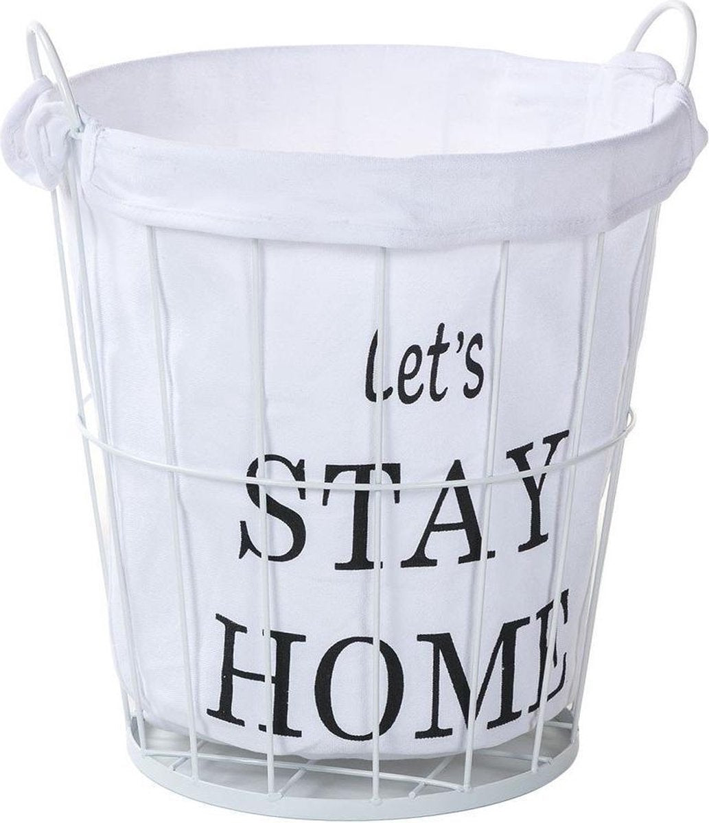 Baytex Wasmand Stay Home M - Wit