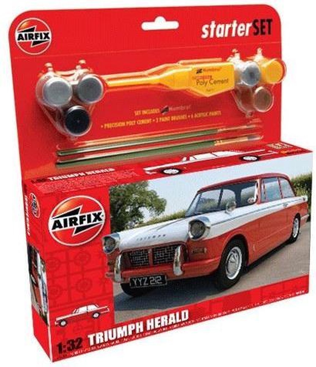 Airfix Triumph Herald Starter Set Modelbouwpakket