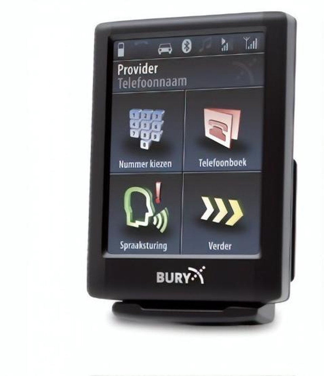 Bury Carkit Cc 9068 Handsfree Bluetooth 153 Mm Zwart