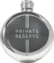 Izola Luxe kleine ronde Heupfles RVS - Private Reserve - 7