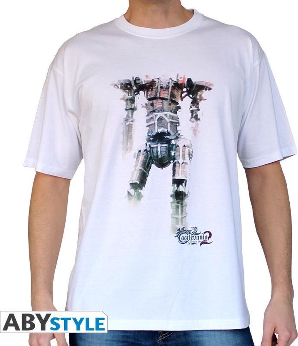 CASTLEVANIA - Tshirt Titan man SS white - basic