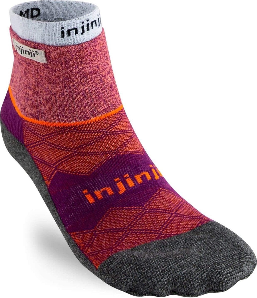 Injinji Liner+Runner MiniCrew Coolmax Cranberry Teensokken Dames