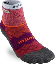 Injinji Liner+Runner MiniCrew Coolmax Cranberry Teensokken Dames