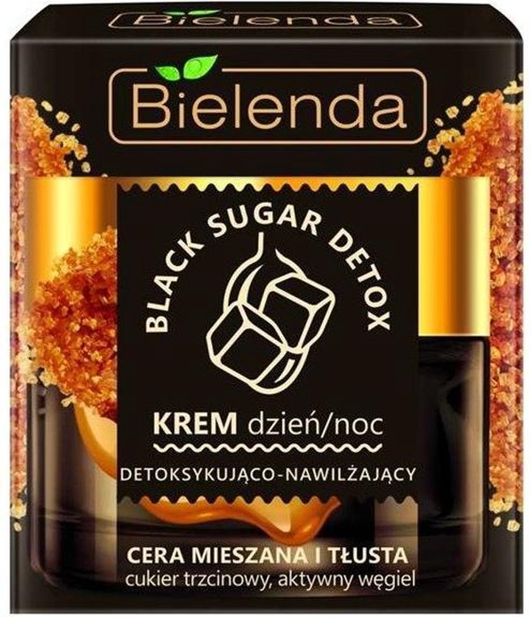 Bielenda Black Sugar Detox Detoksykuj?co-nawil?aj?cy Krem Na Dzie? I Na Noc 50ml (w)