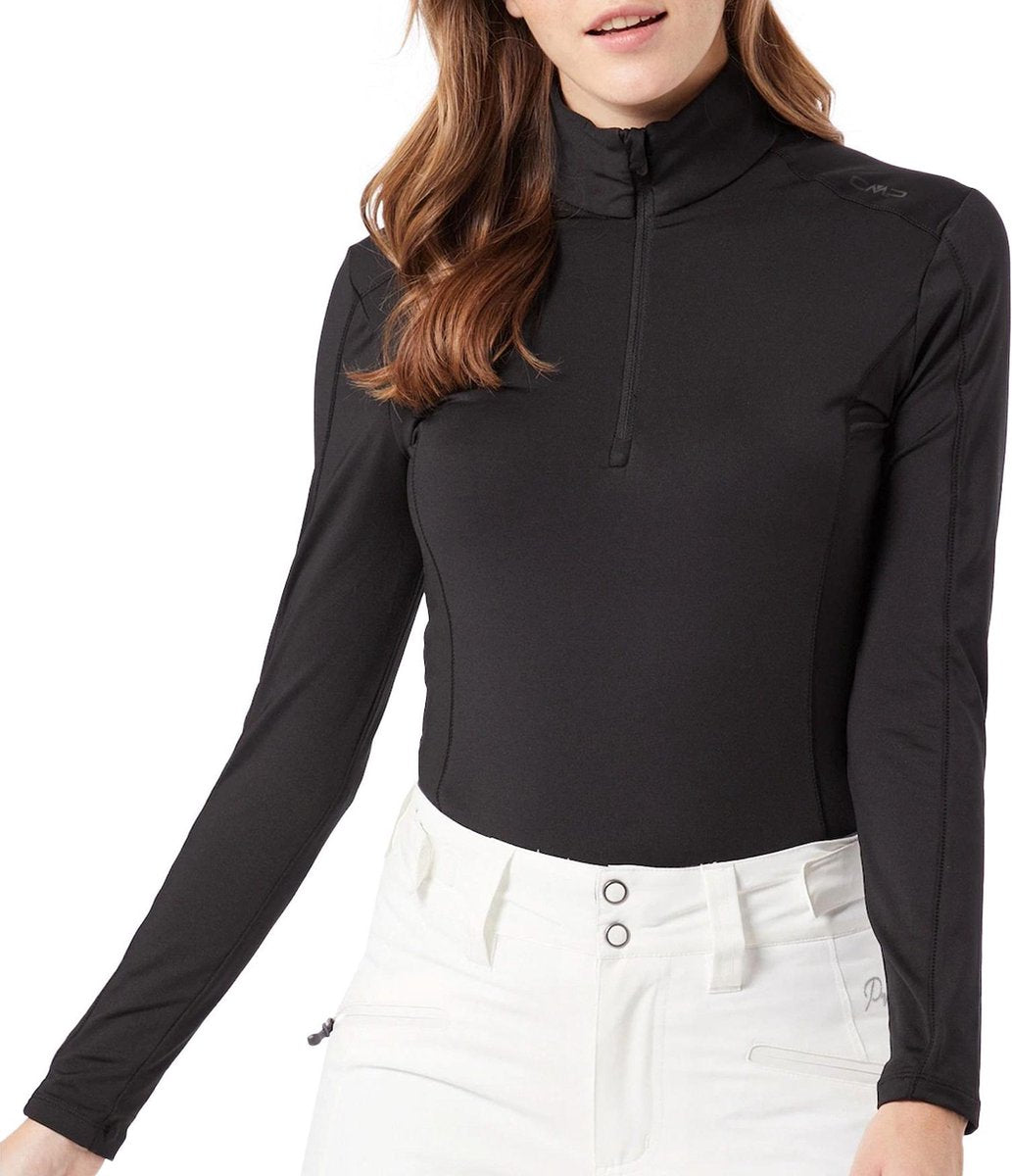 CMP CMP Sweat Skipulli Wintersportpully - Maat 46  - Vrouwen - zwart