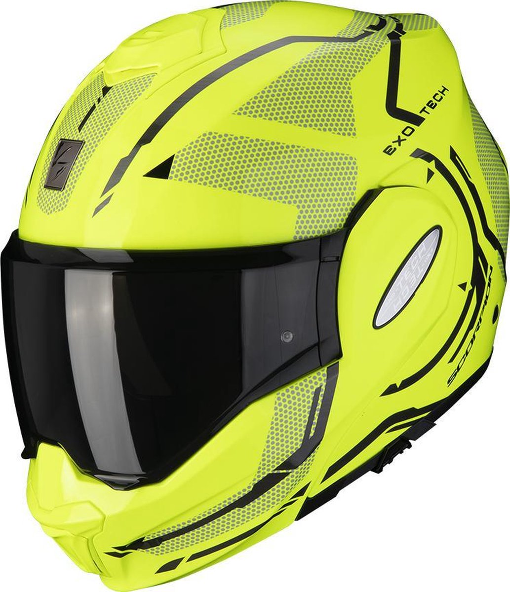 Scorpion Exo-tech Square - Neon Geel / Zwart