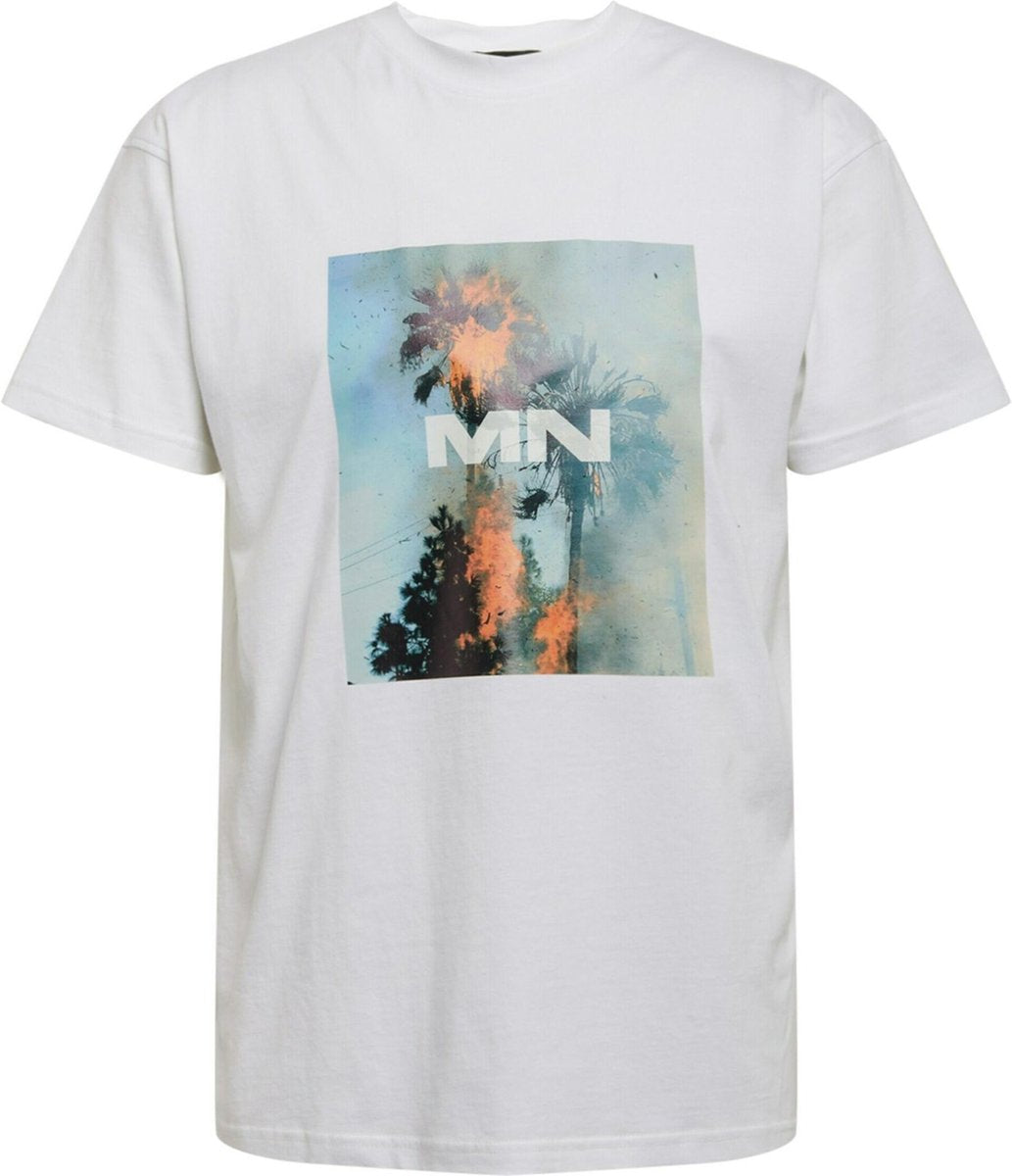 Mennace shirt Oranjerood-Xl