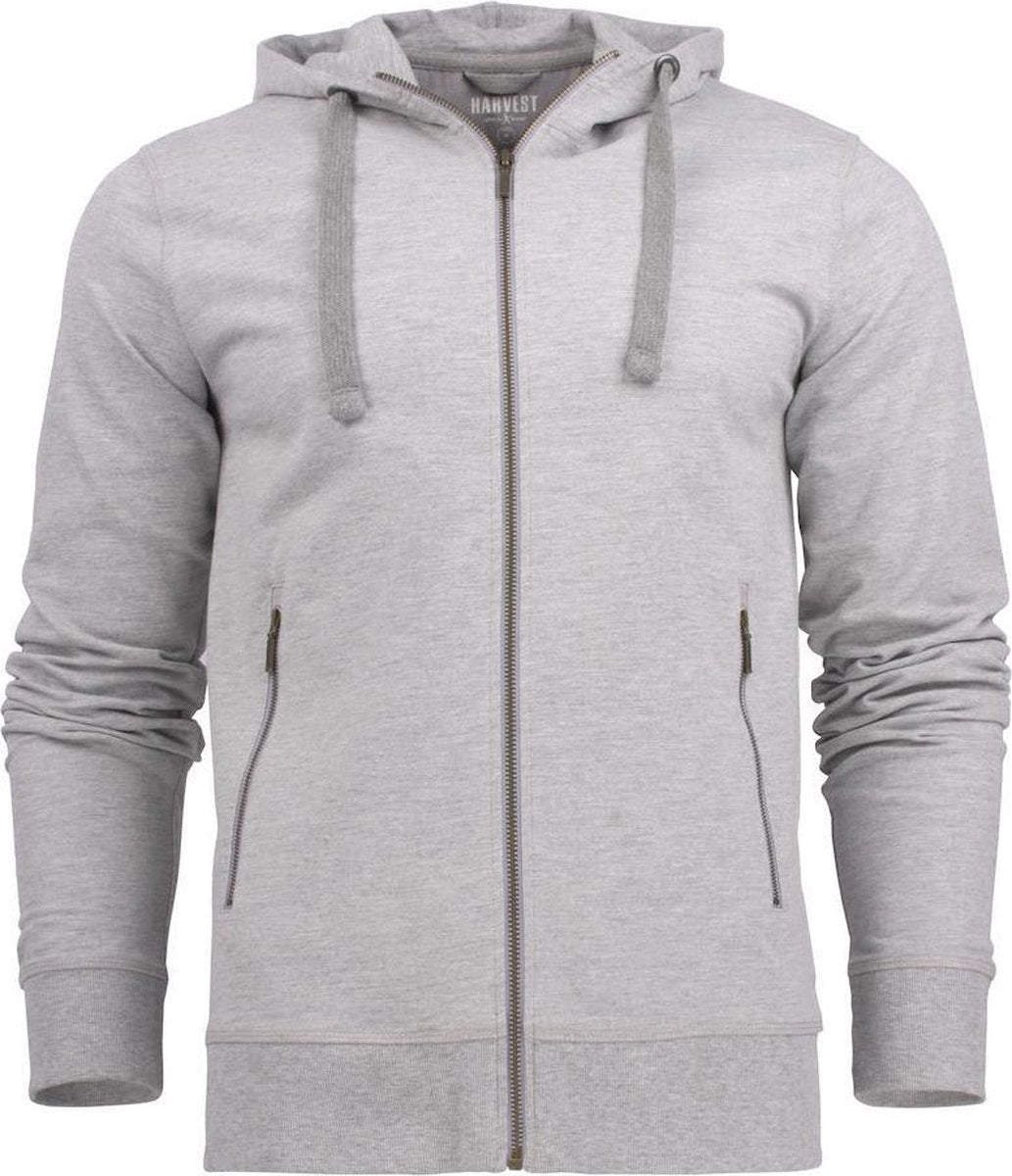 Harvest Duke Vest Heren 2132023 Grijs Melange - Maat XXL