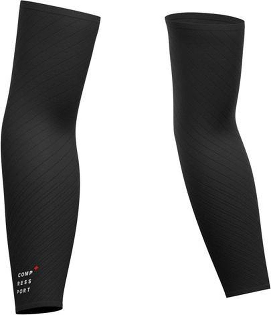Compressport Under Control Armsleeves - Zwart - maat T2