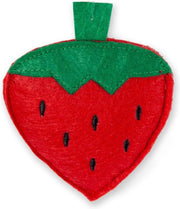 Cat toy textile red