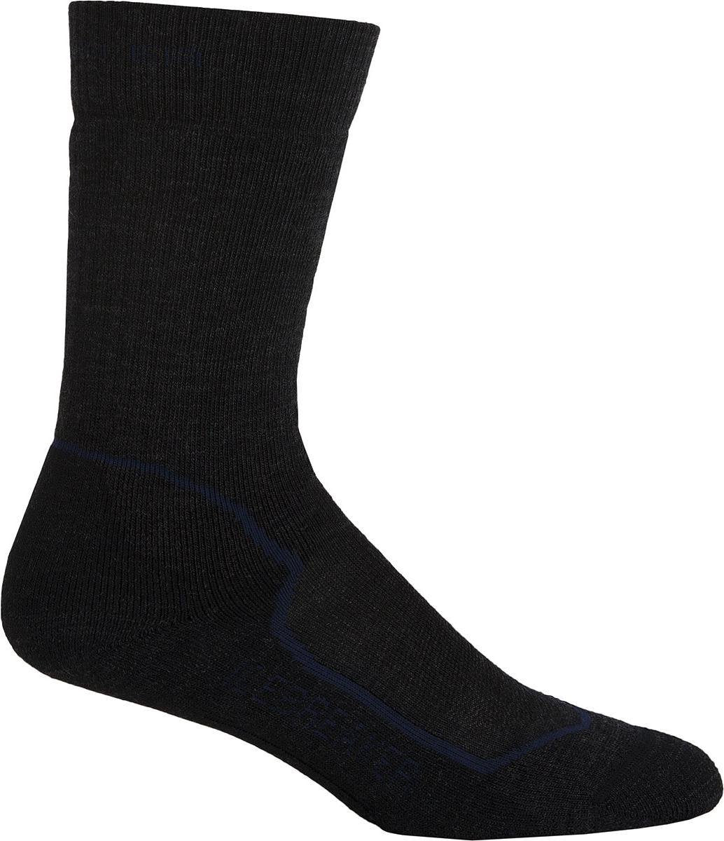 Icebreaker Mens Hike+ Medium Crew - F30 jet hthr/planet/black - Schoenen - Wandelsokken - Sokken