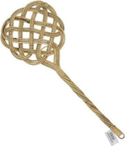 Mattenklopper van hout / rotan 73 cm - Schoonmaakartikelen