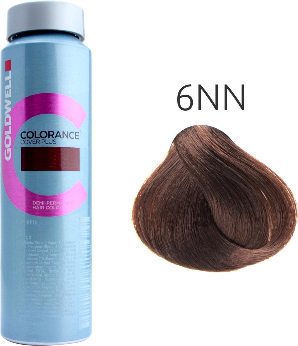 Goldwell - Colorance - Cover Plus NN Shades - 6NN Donkerblond Extra - 120 ml