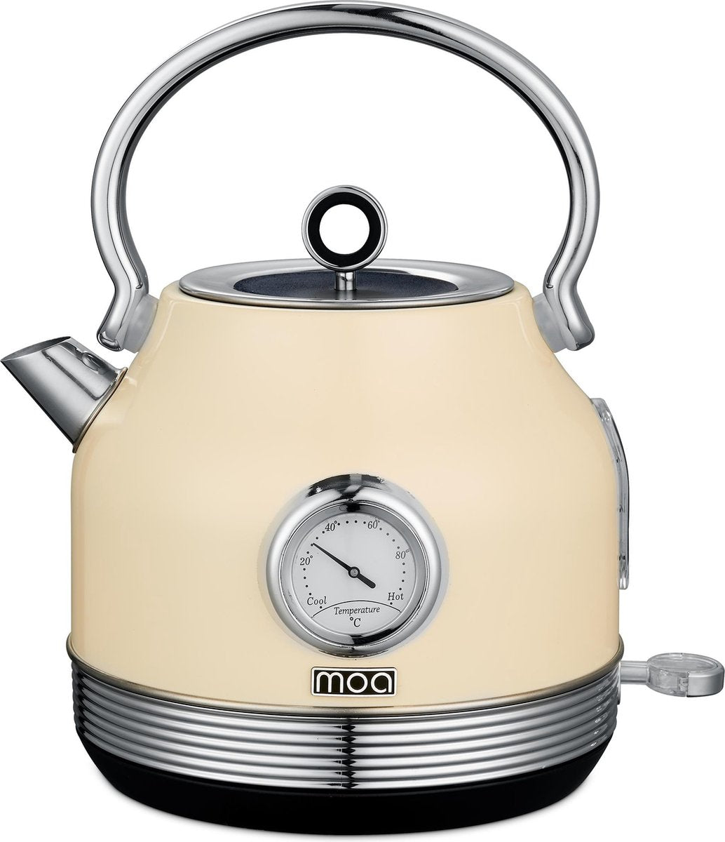 MOA Waterkoker Retro Creme 1