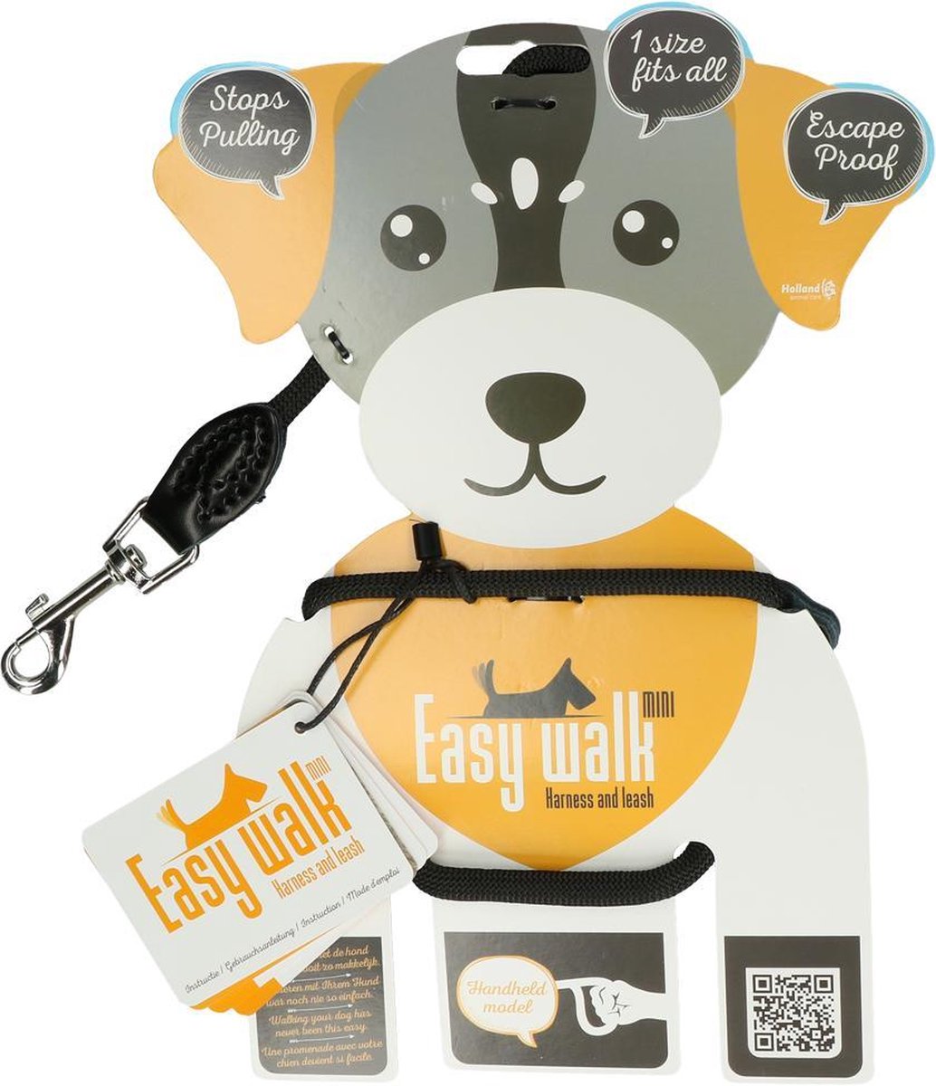 Easy Walk Mini Zwart schoudermodel