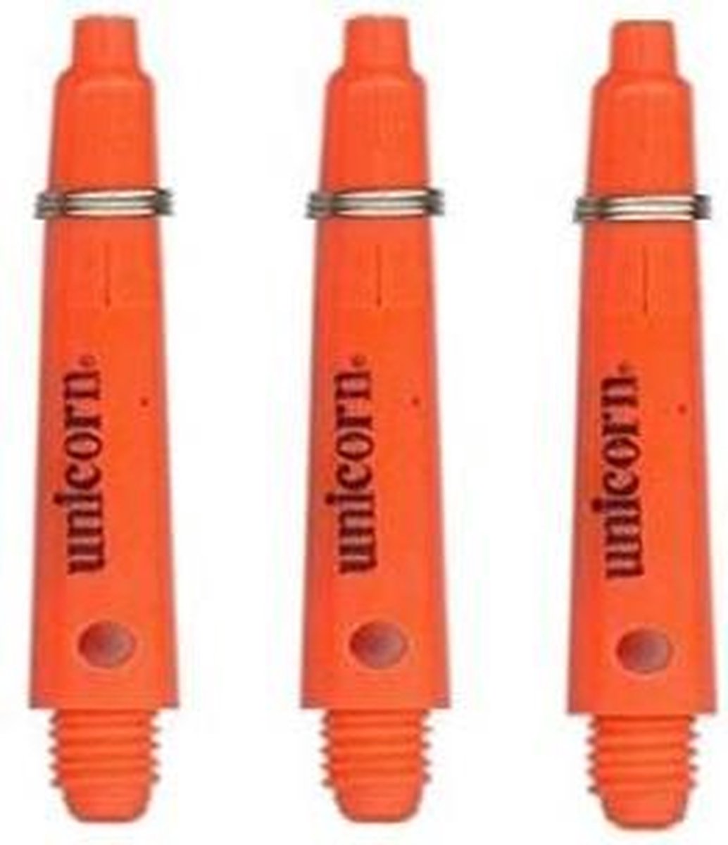 Unicorn - Gripper 2 - Dartshaft - Oranje - Extra Short