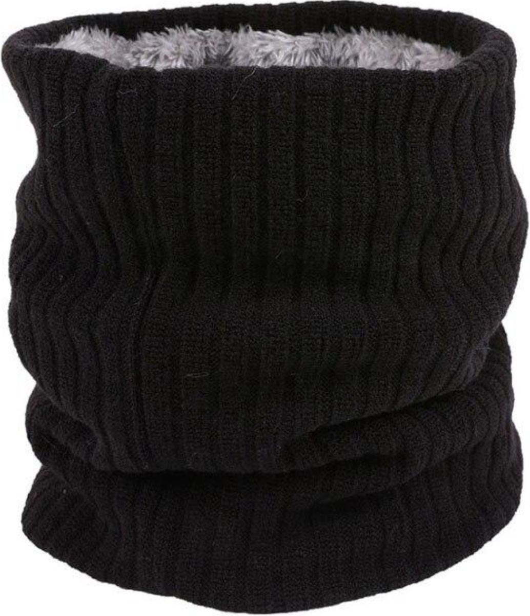 Nekwarmer heren | Nekwarmer dames | Nekwarmers | Sjaal heren | Sjaal dames | Colsjaal dames | Colsjaal heren | Kol | One size | Zwart | Able & Borret