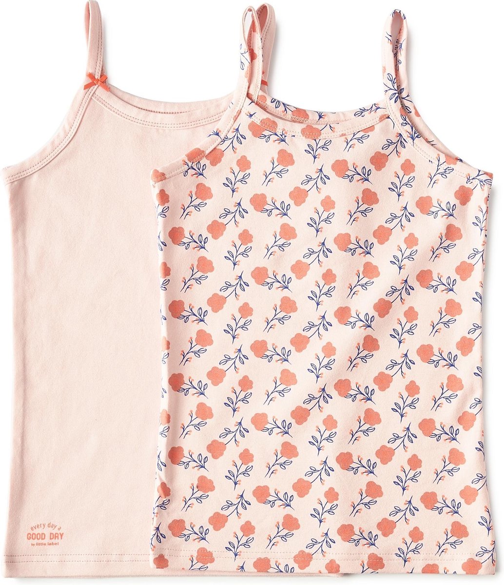 Little Label | meisjes hemd - 2 stuks | roze