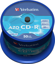 CDR 80 min. 700 Mb 48X op spindel van 50 stuks (Verbatim)
