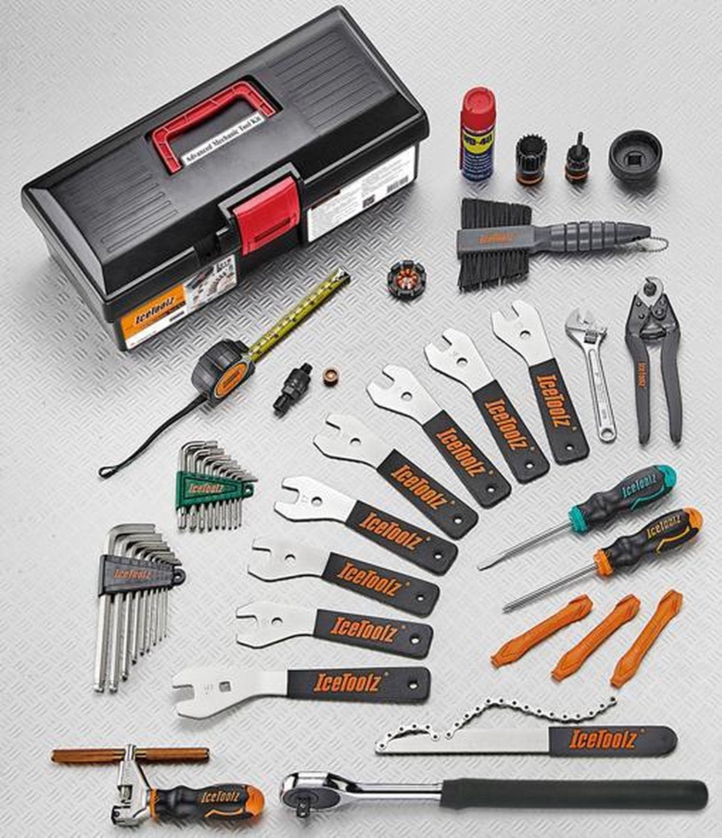 Advance Gereedschapkist IceToolz 85A5 voor de gevorderde fietsmonteur