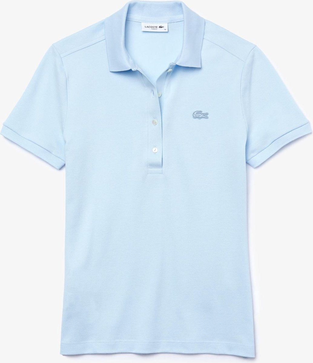 Lacoste Slim Fit Piqué Polo Dames - Maat 38