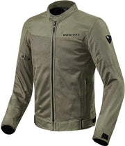 REV'IT! Eclipse Dark Green Textile Motorcycle Jacket L